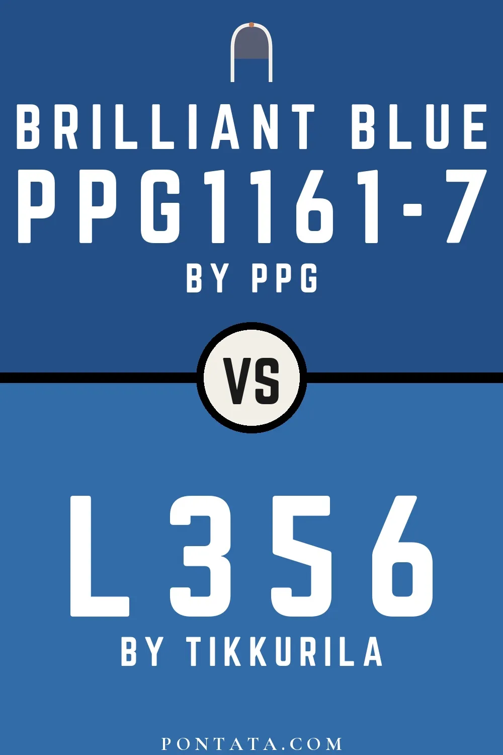 Brilliant Blue vs L356
