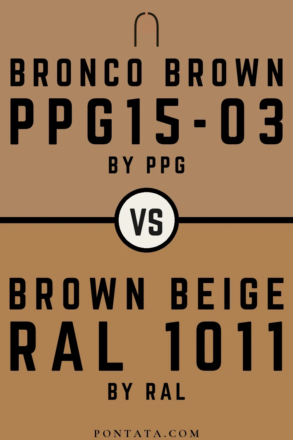 Bronco Brown vs Brown beige