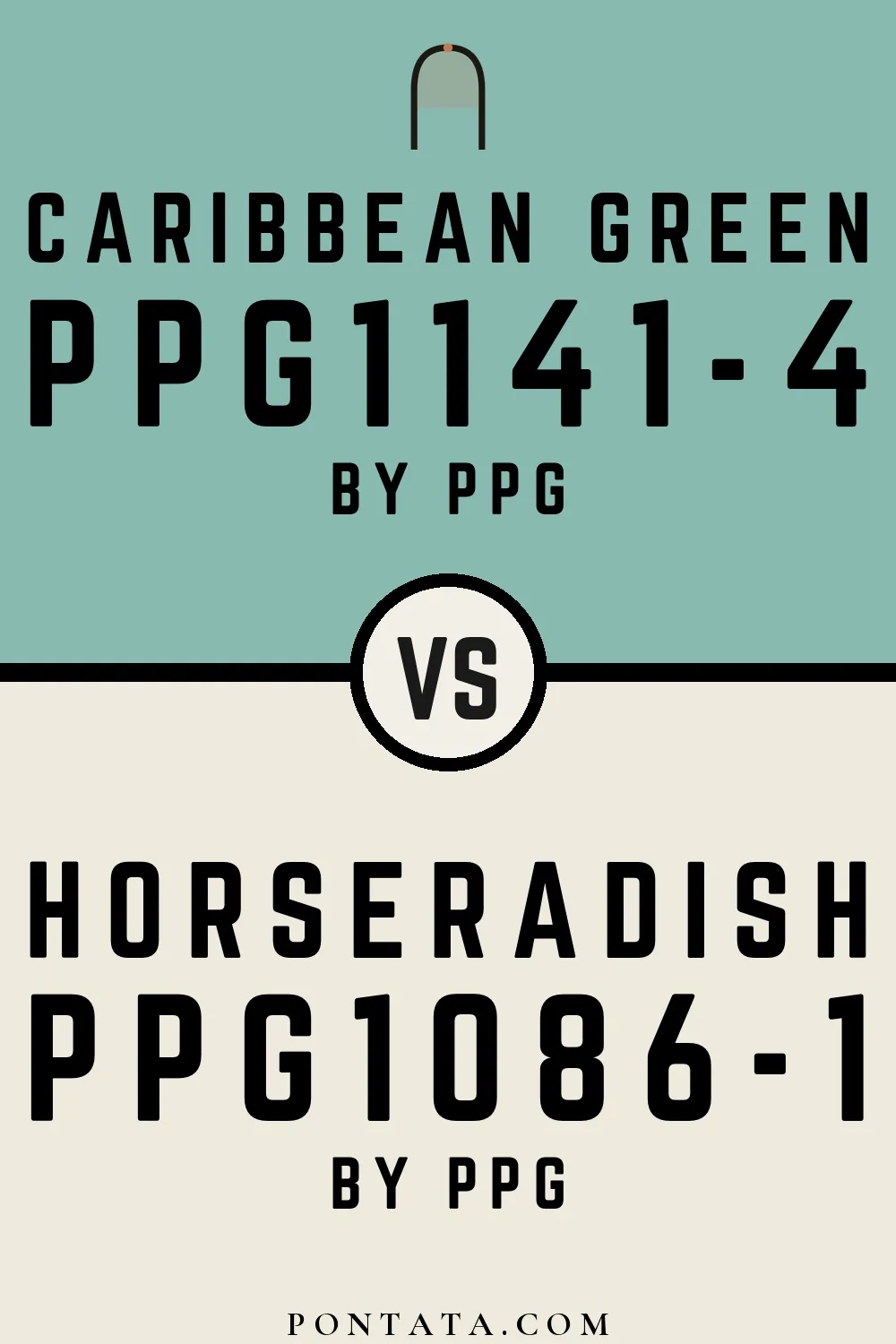 Caribbean Green vs Horseradish