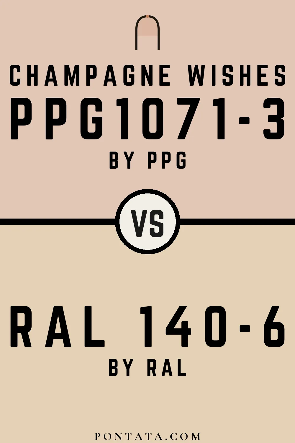 Champagne Wishes vs RAL 140-6