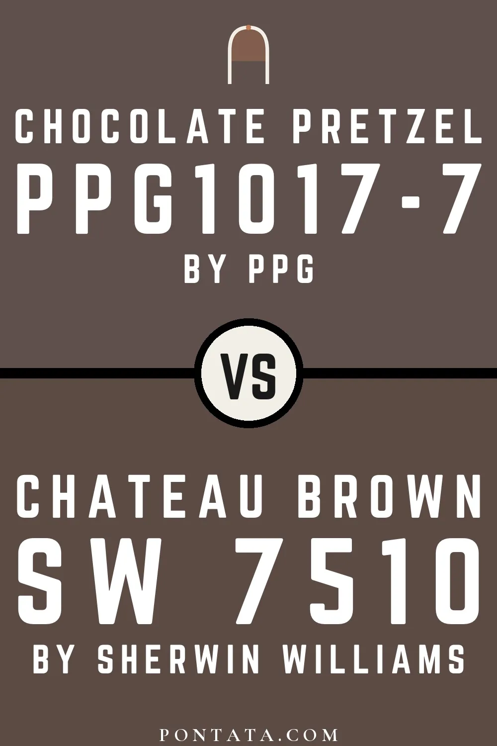 Chocolate Pretzel vs Chateau Brown