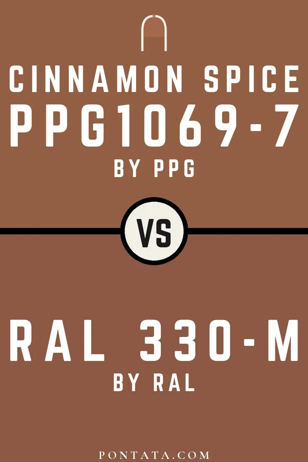 Cinnamon Spice vs RAL 330-M
