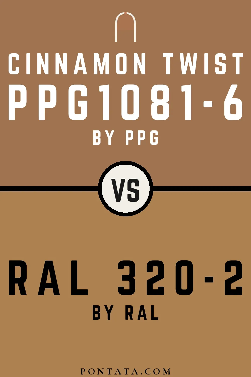 Cinnamon Twist vs RAL 320-2