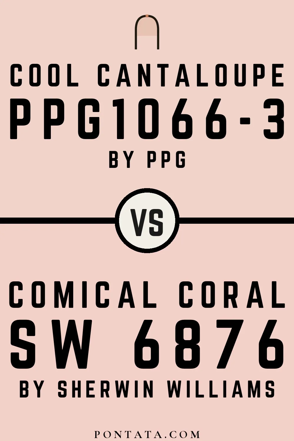 Cool Cantaloupe vs Comical Coral