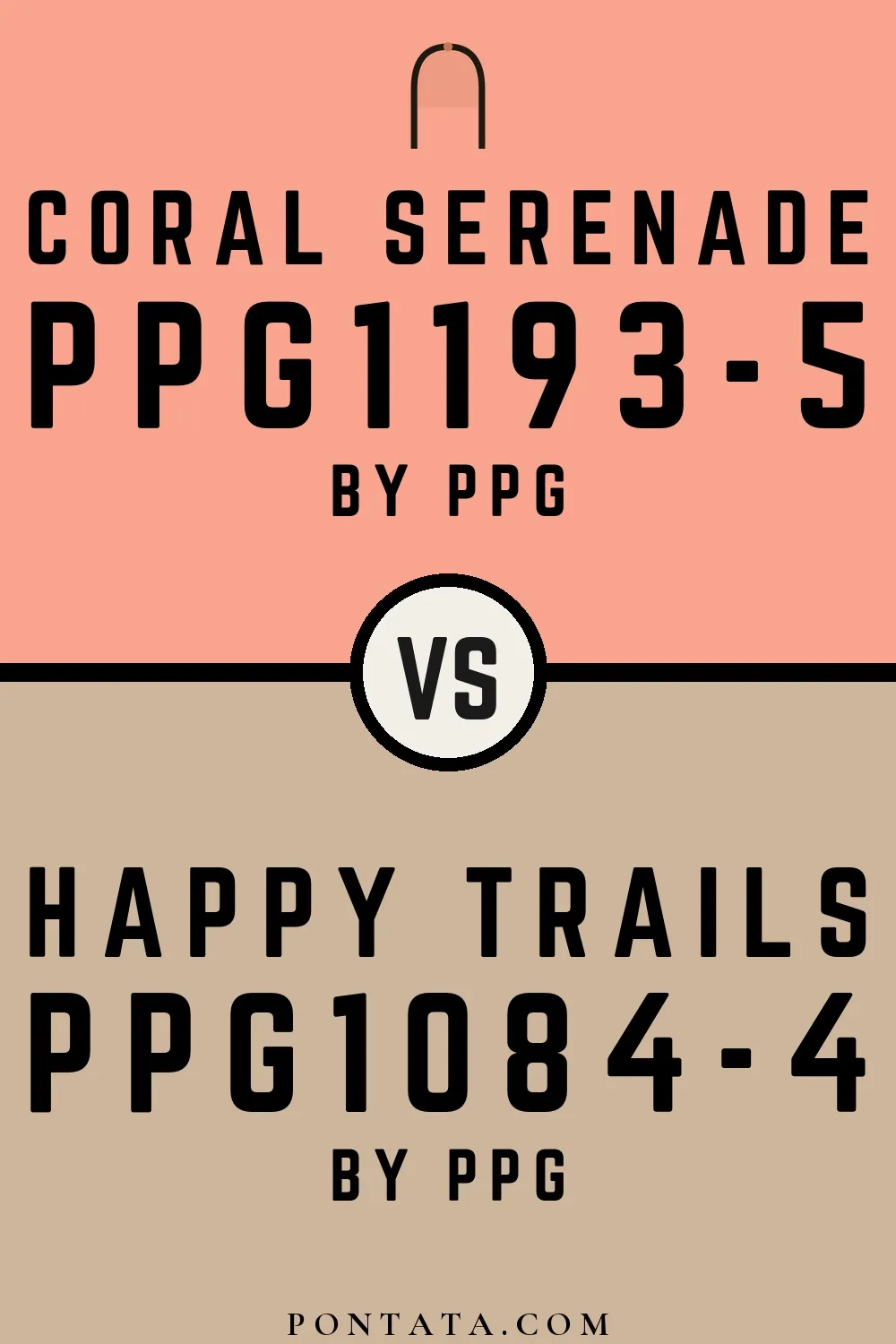 Coral Serenade vs Happy Trails