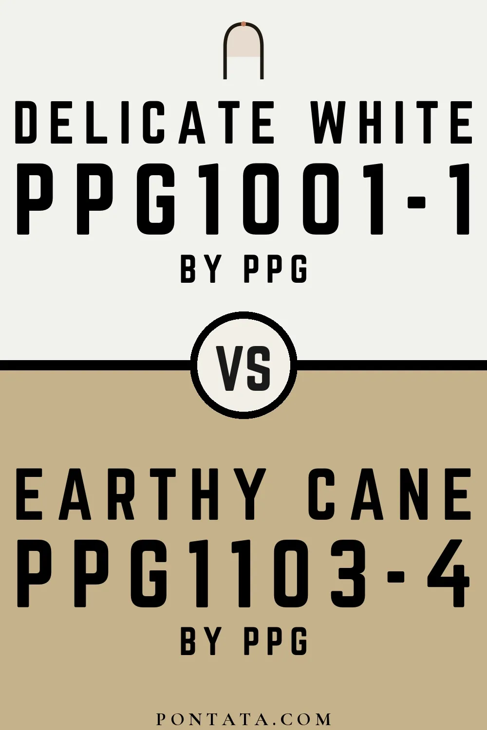 Delicate White vs Earthy Cane