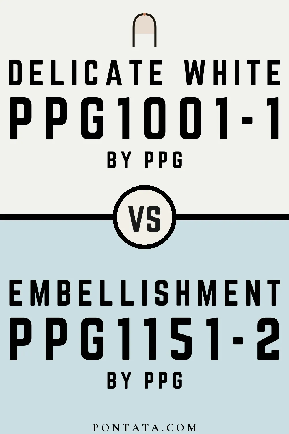 Delicate White vs Embellishment