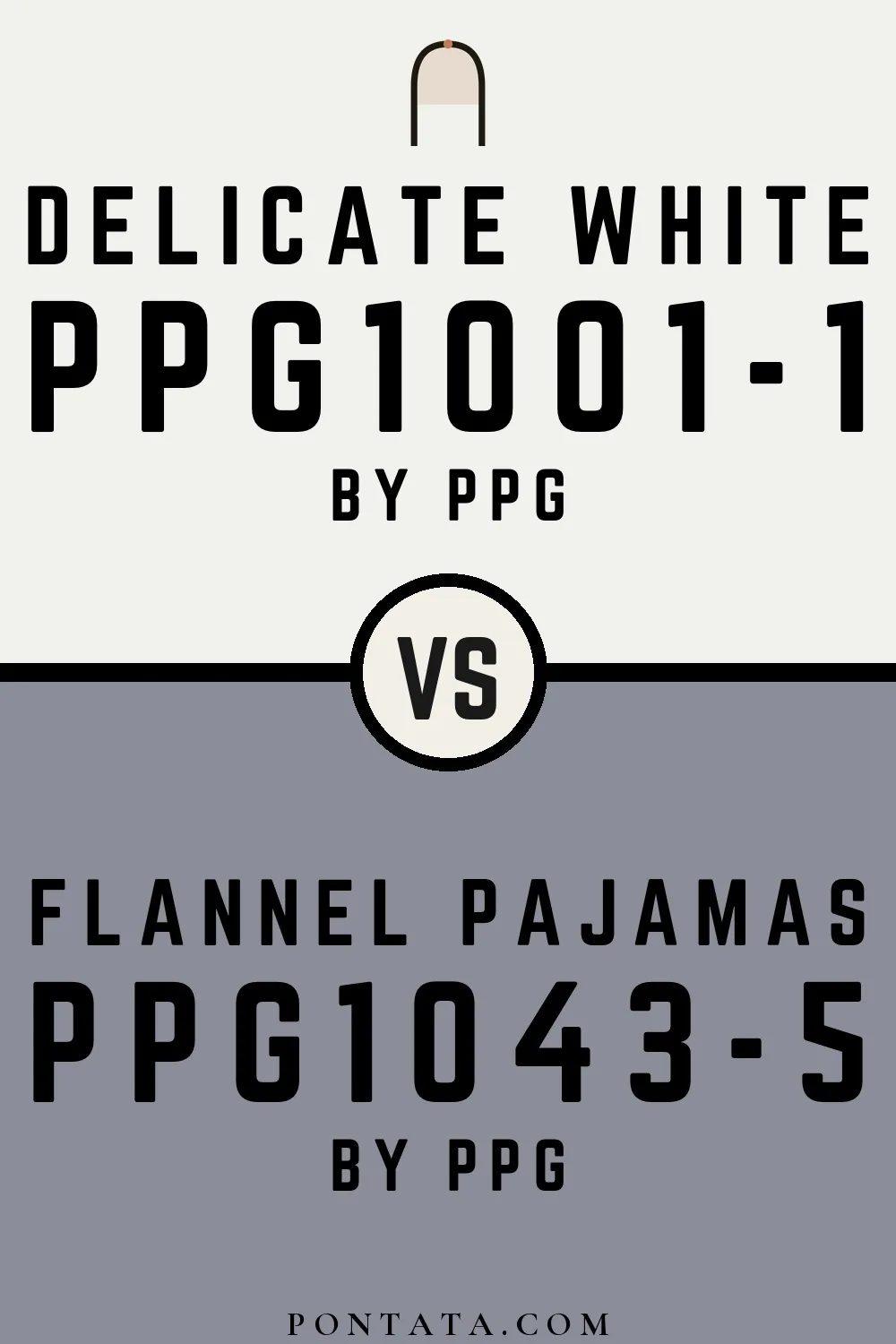 Delicate White vs Flannel Pajamas