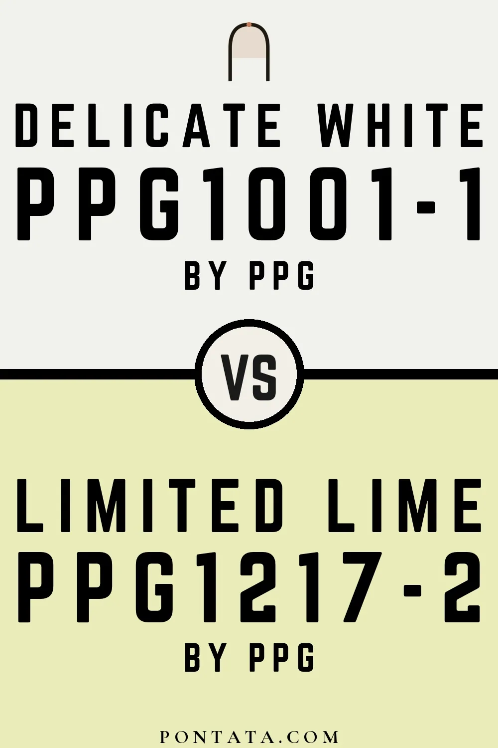 Delicate White vs Limited Lime
