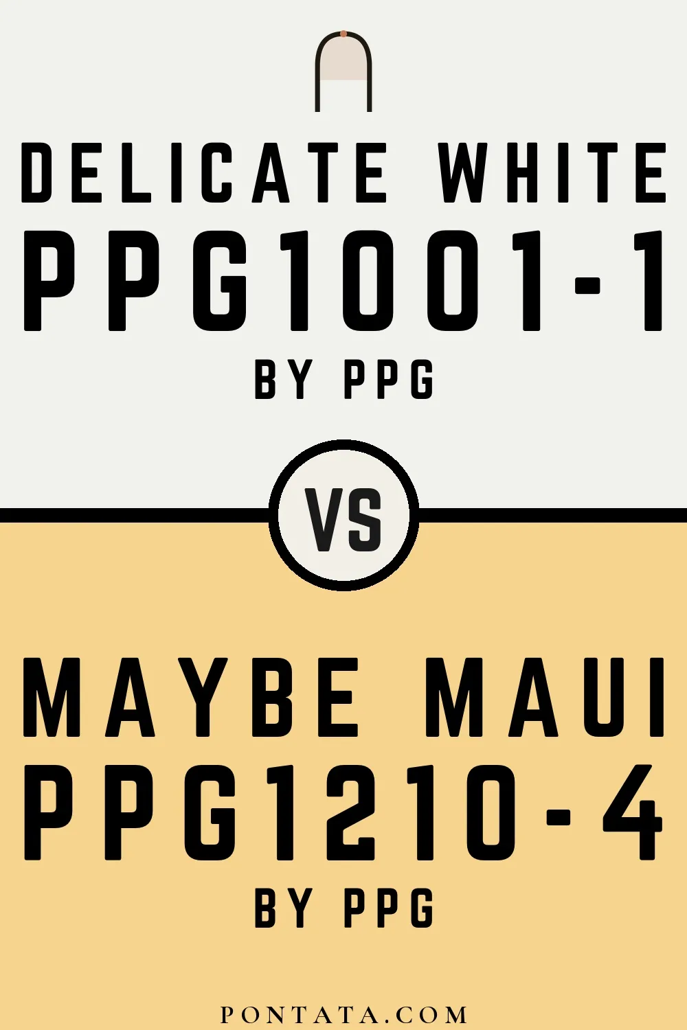 Delicate White vs Maybe Maui