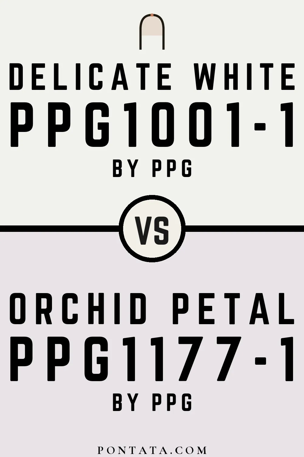 Delicate White vs Orchid Petal