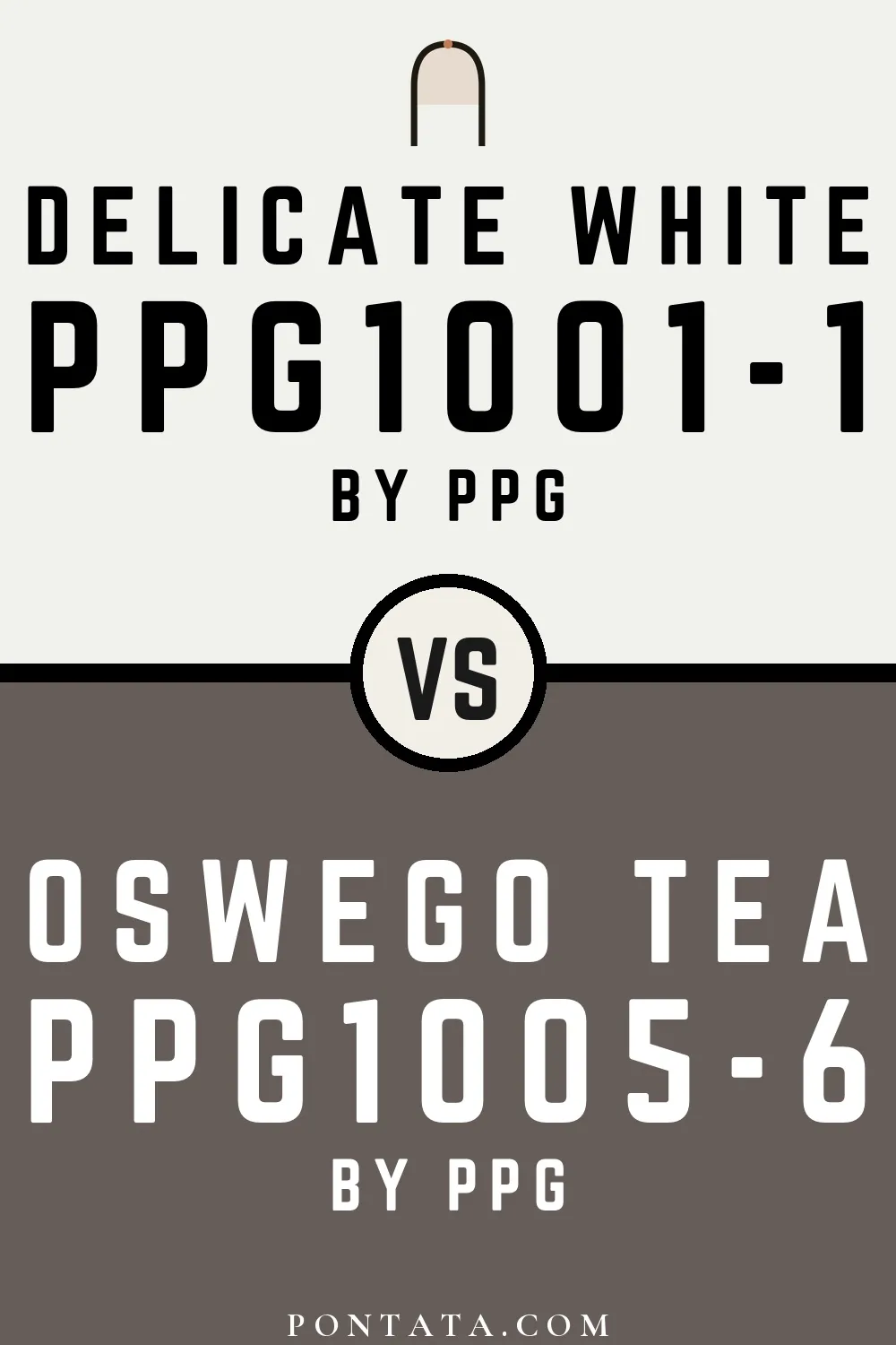 Delicate White vs Oswego Tea