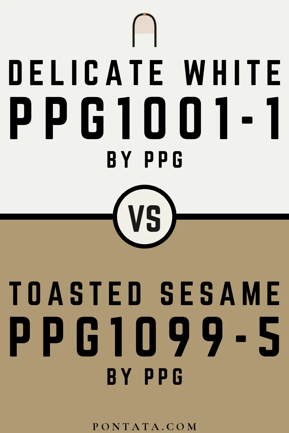 Delicate White vs Toasted Sesame
