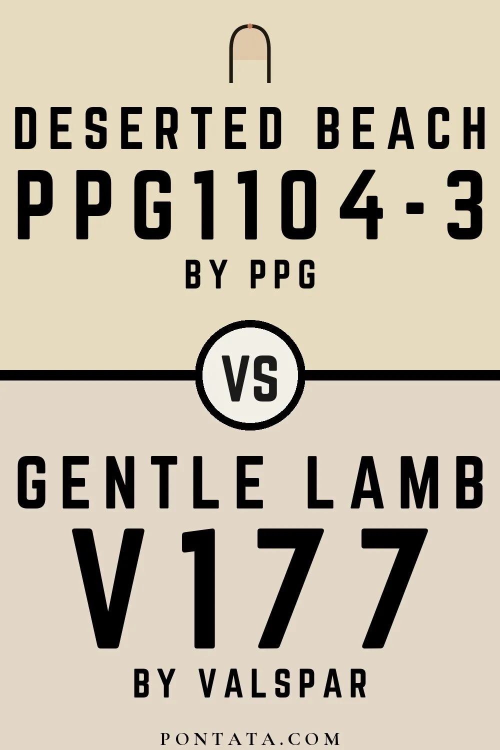 Deserted Beach vs Gentle Lamb
