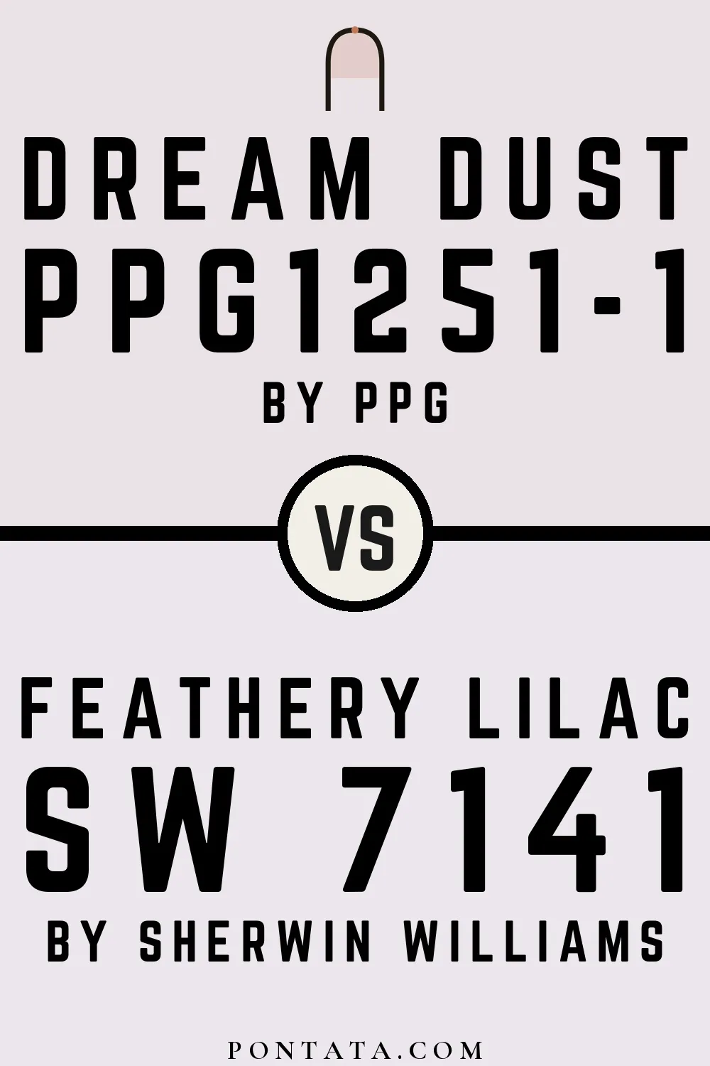 Dream Dust vs Feathery Lilac