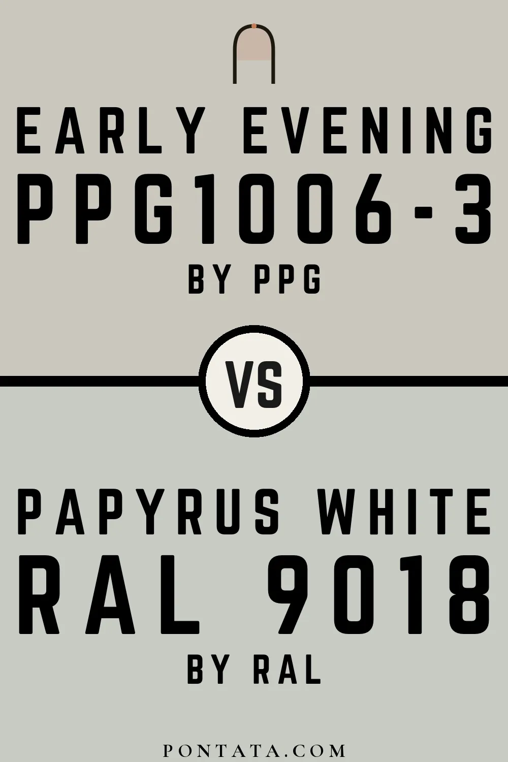 Early Evening vs Papyrus white
