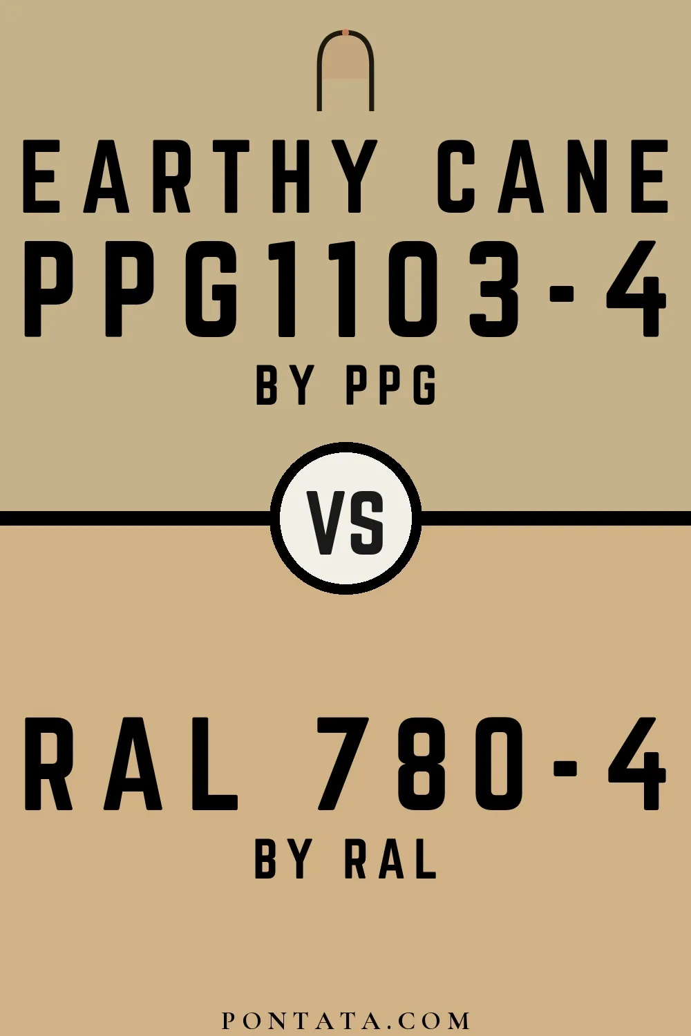 Earthy Cane vs RAL 780-4