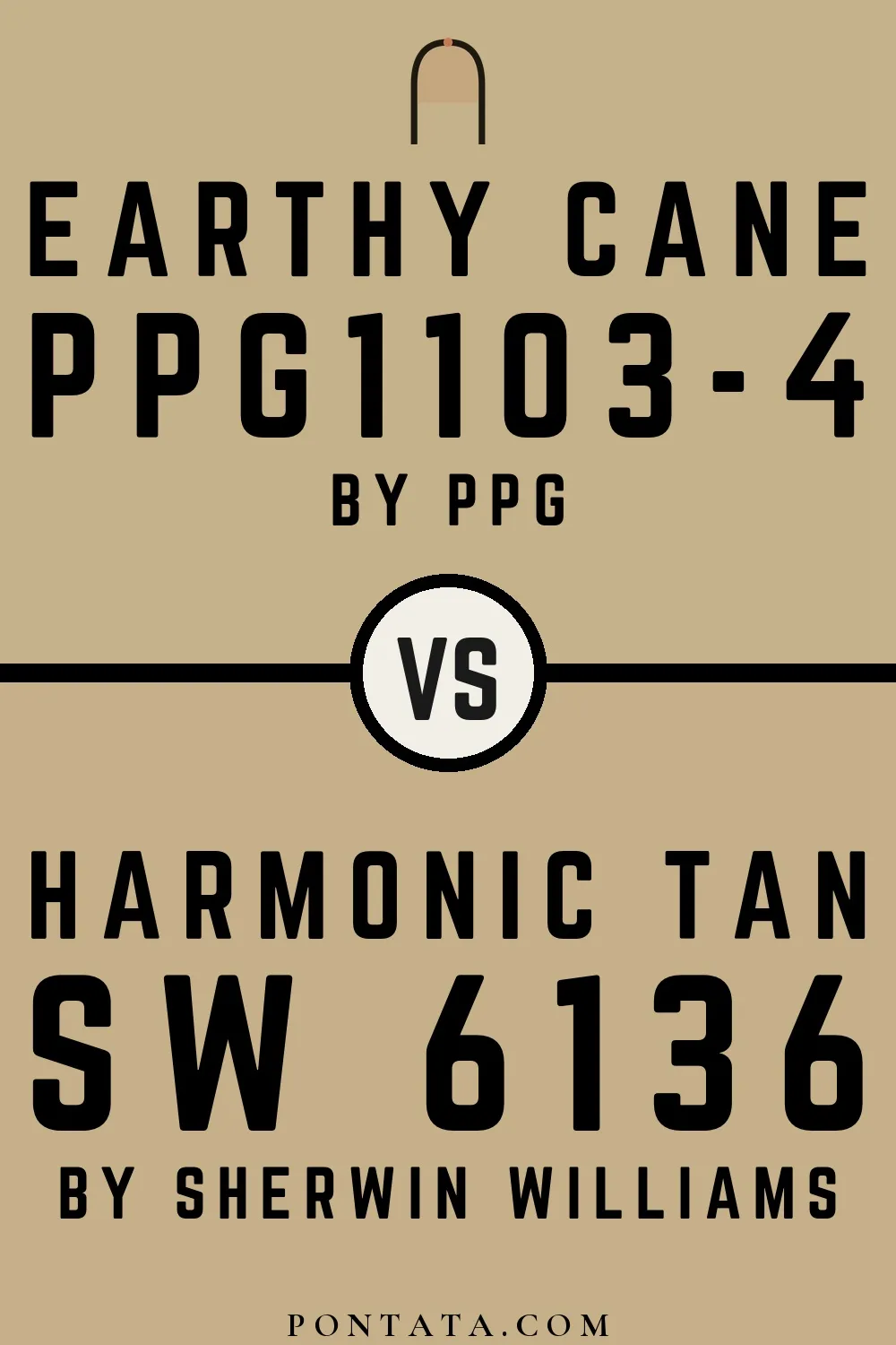 Earthy Cane vs Harmonic Tan