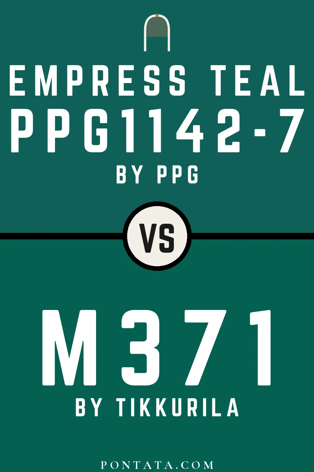 Empress Teal vs M371