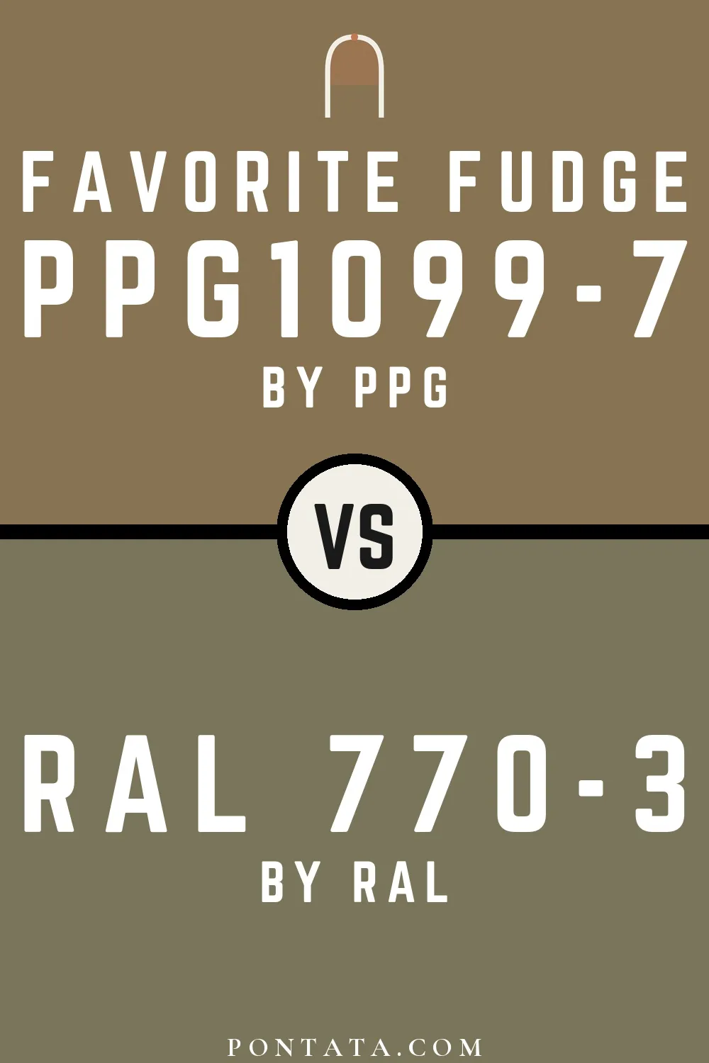 Favorite Fudge vs RAL 770-3