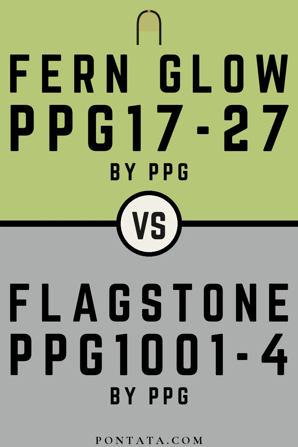 Fern Glow vs Flagstone