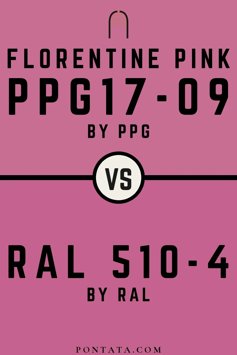 Florentine Pink vs RAL 510-4