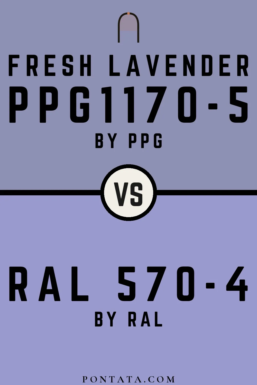 Fresh Lavender vs RAL 570-4