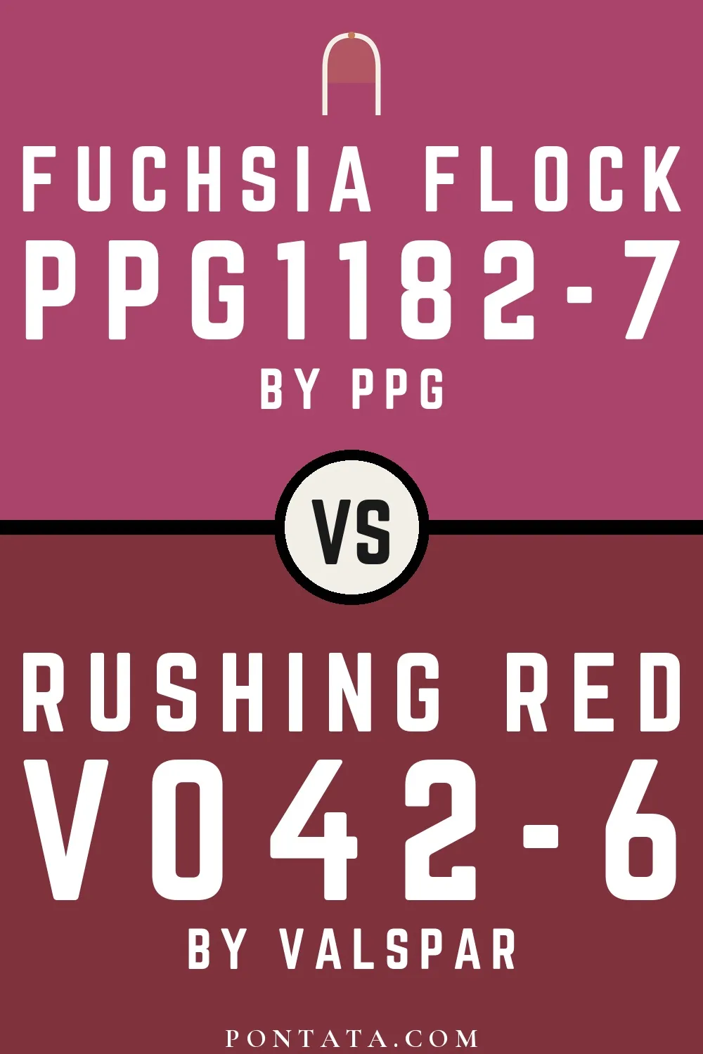 Fuchsia Flock vs Rushing Red