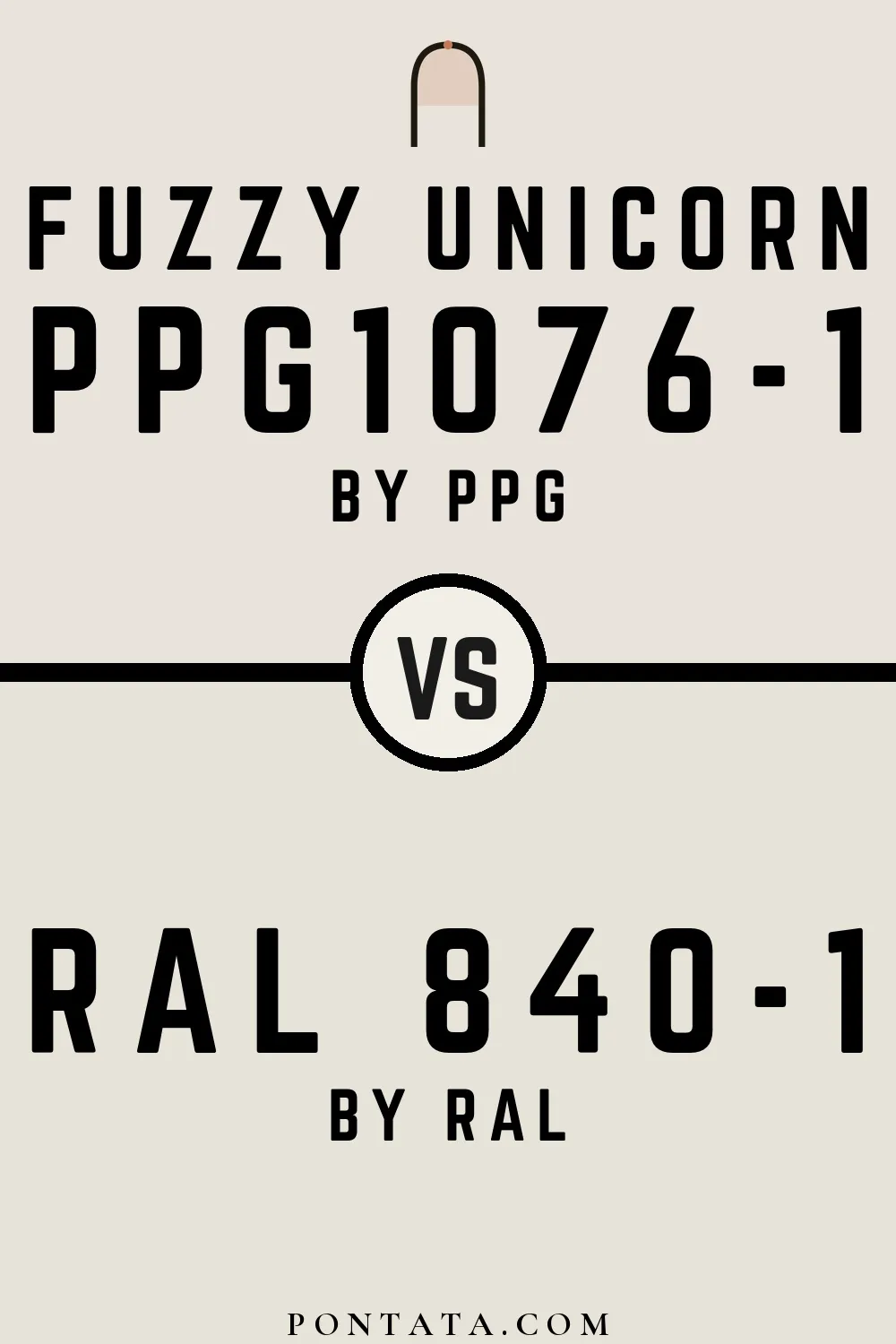 Fuzzy Unicorn vs RAL 840-1