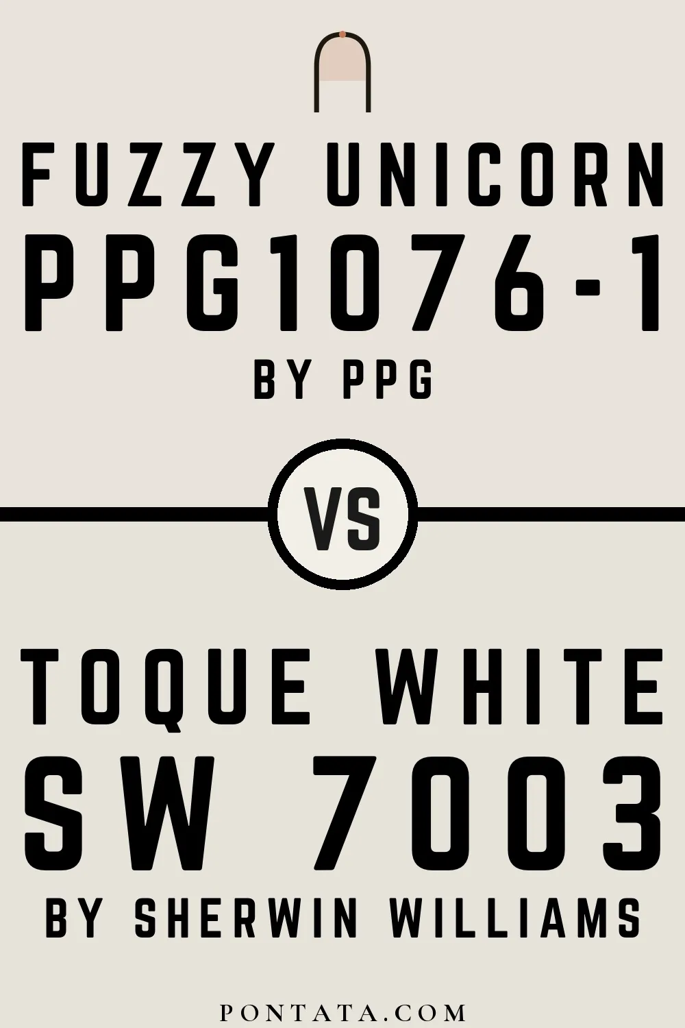 Fuzzy Unicorn vs Toque White