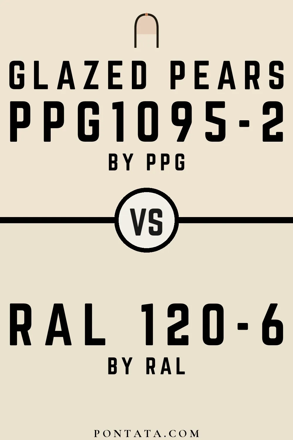 Glazed Pears vs RAL 120-6