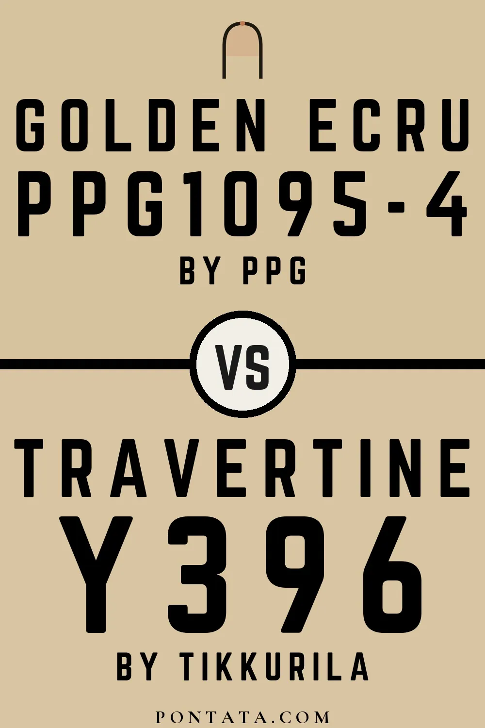 Golden Ecru vs Travertine