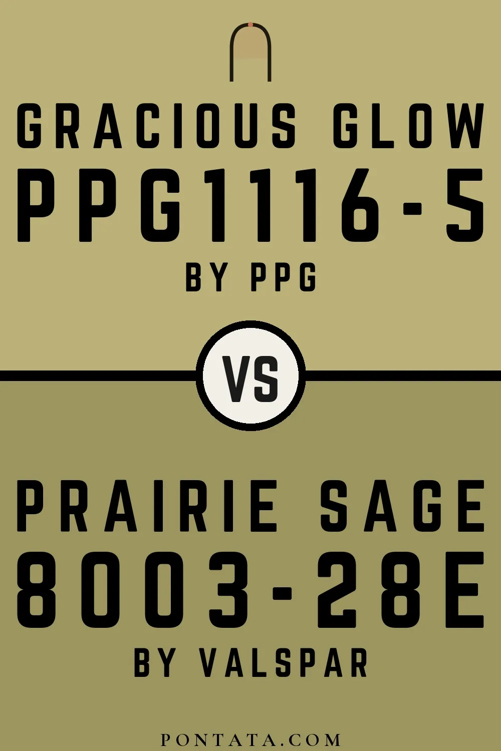 Gracious Glow vs Prairie Sage