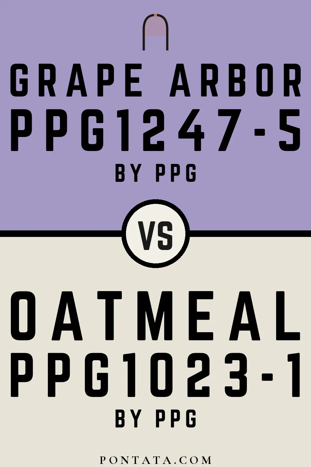 Grape Arbor vs Oatmeal