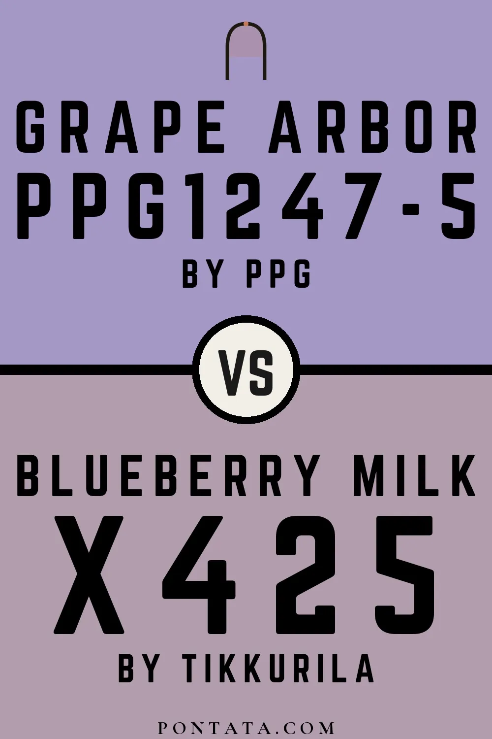 Grape Arbor vs Blueberry milk