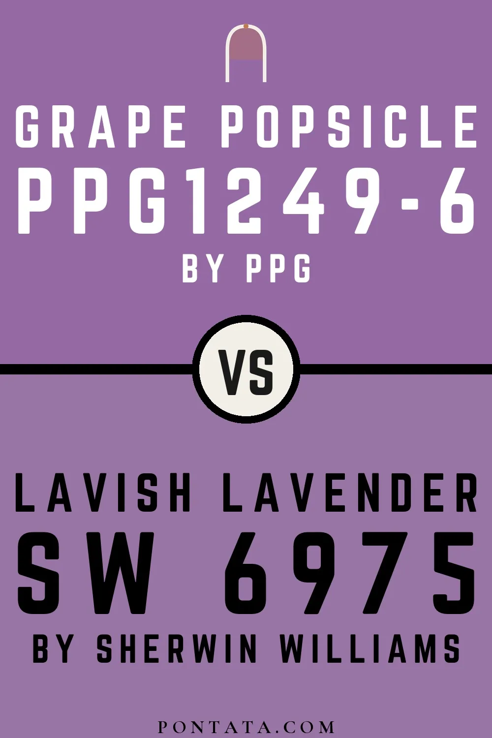 Grape Popsicle vs Lavish Lavender
