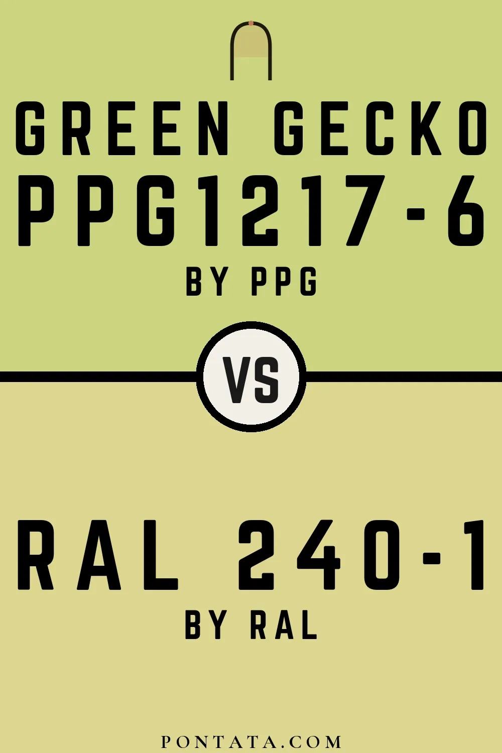 Green Gecko vs RAL 240-1