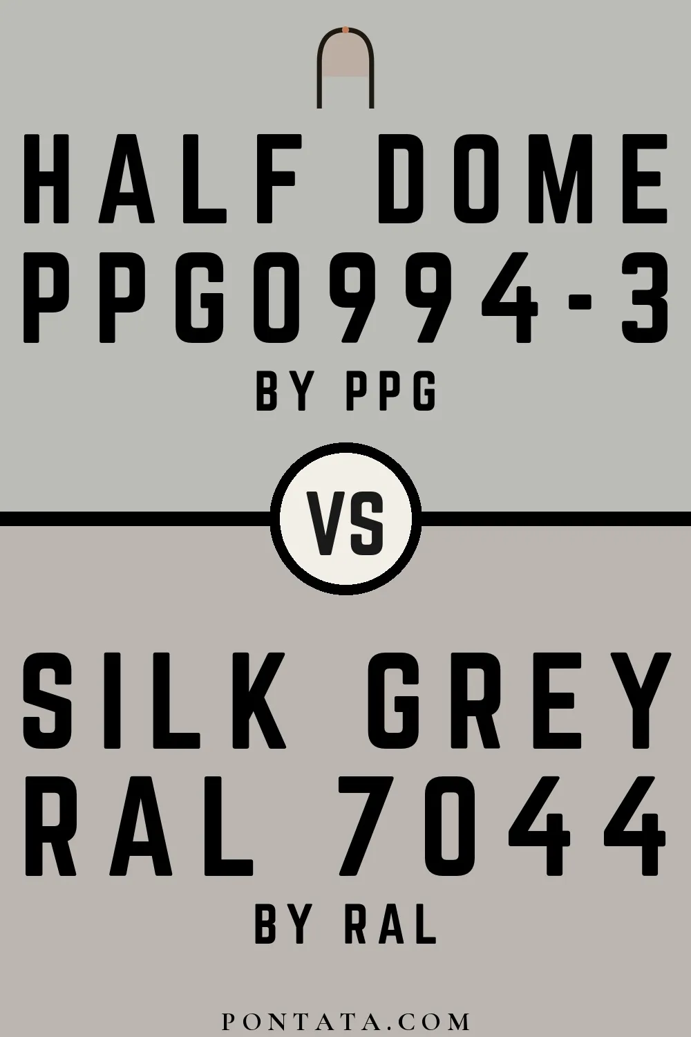 Half Dome vs Silk Grey