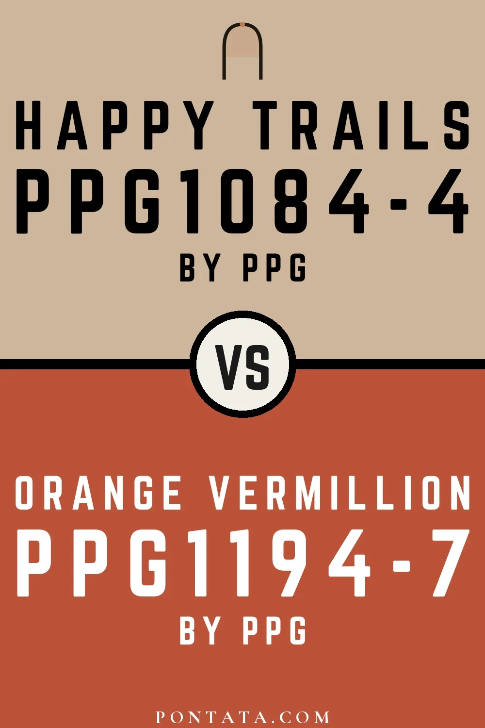 Happy Trails vs Orange Vermillion