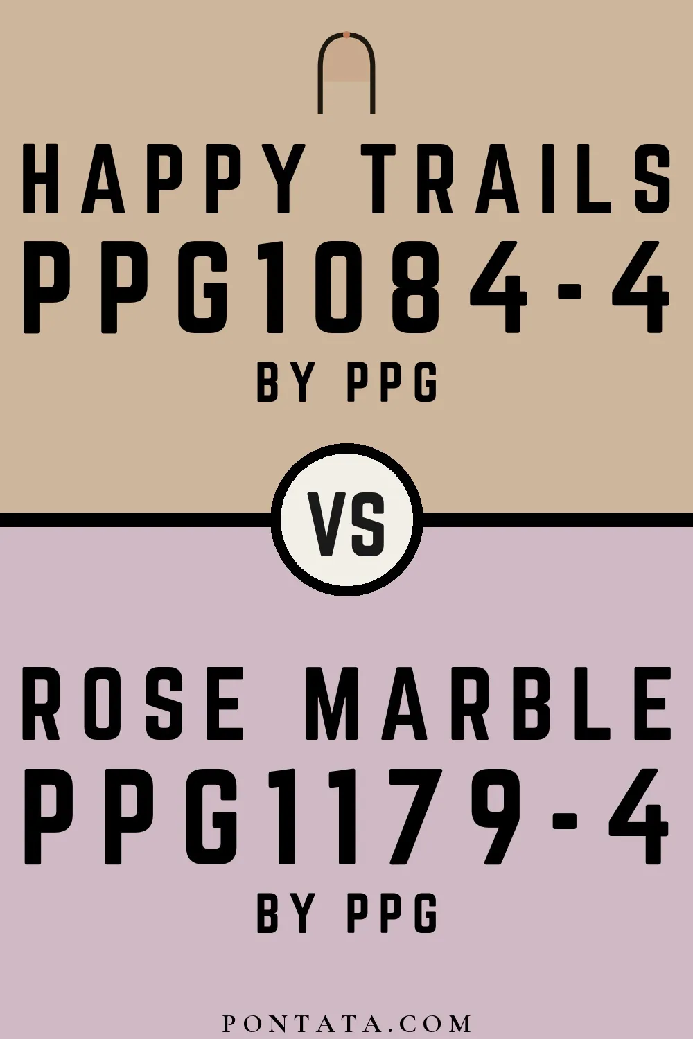 Happy Trails vs Rose Marble
