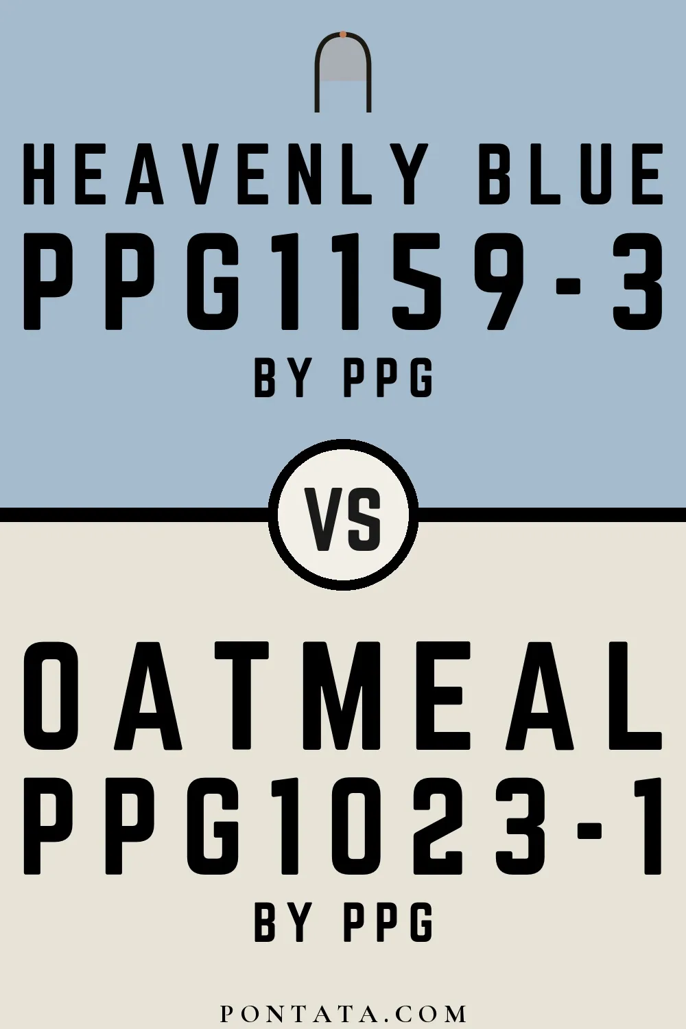 Heavenly Blue vs Oatmeal