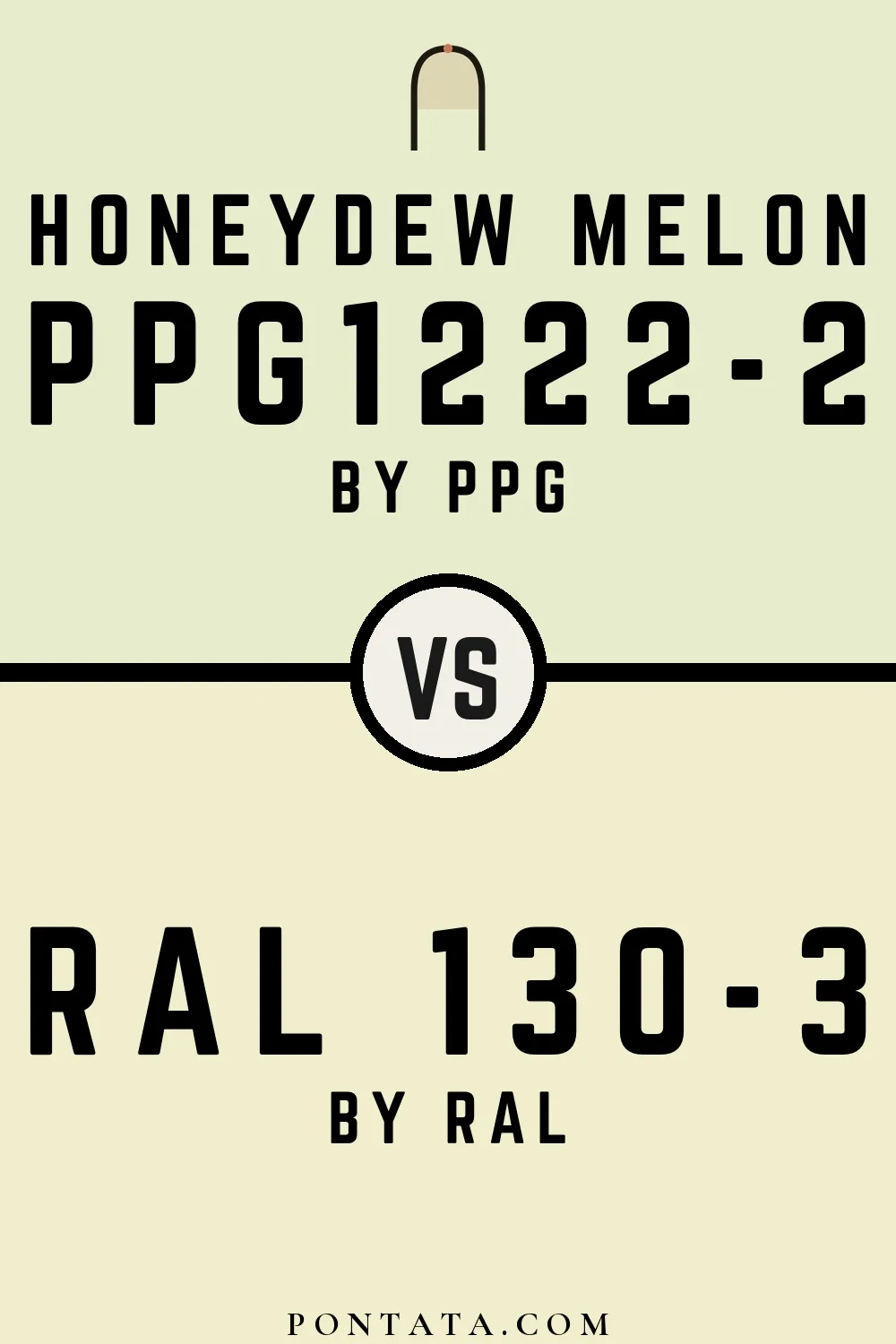 Honeydew Melon vs RAL 130-3