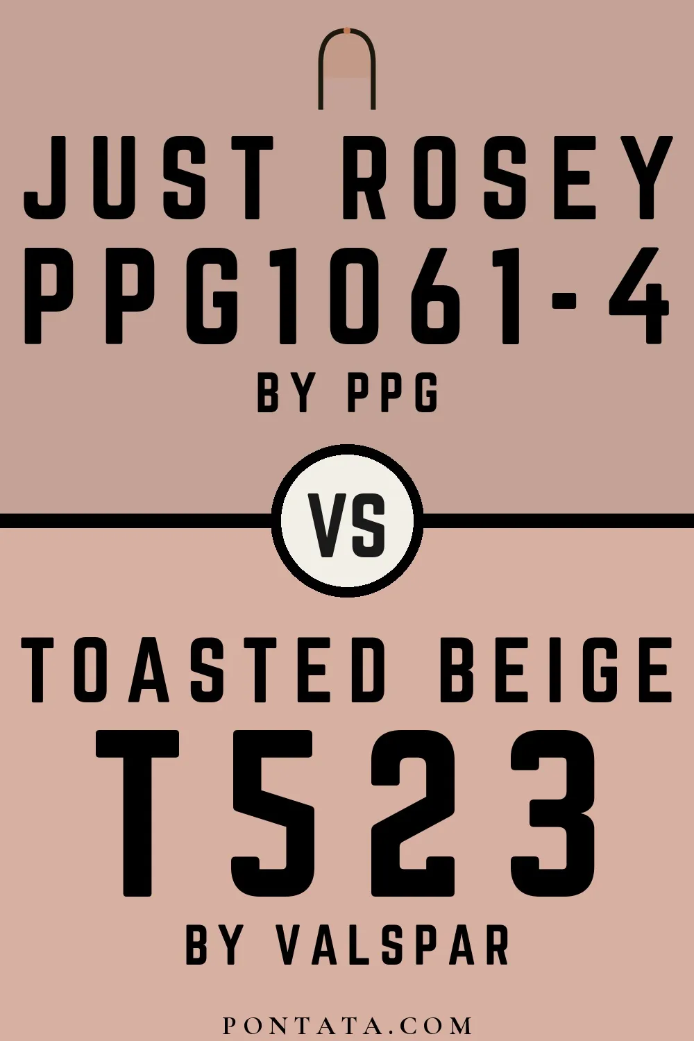 Just Rosey vs Toasted Beige