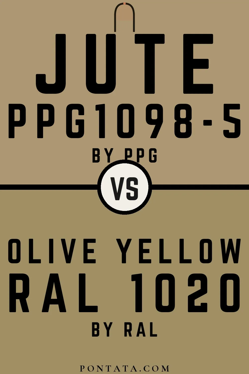 Jute vs Olive yellow