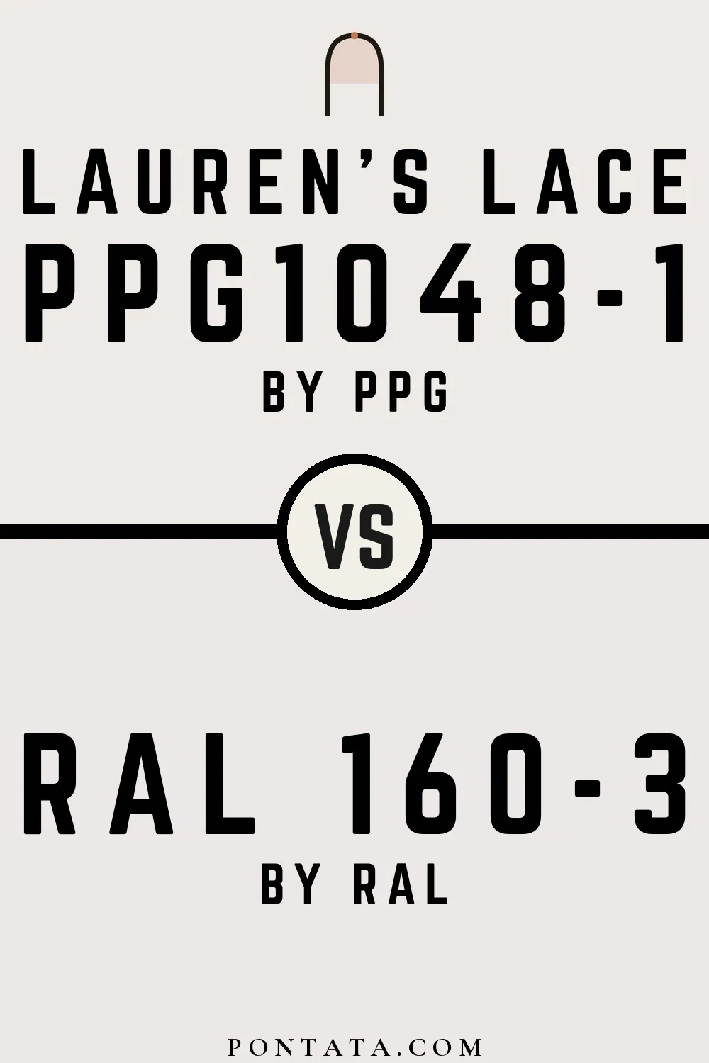 Lauren's Lace vs RAL 160-3