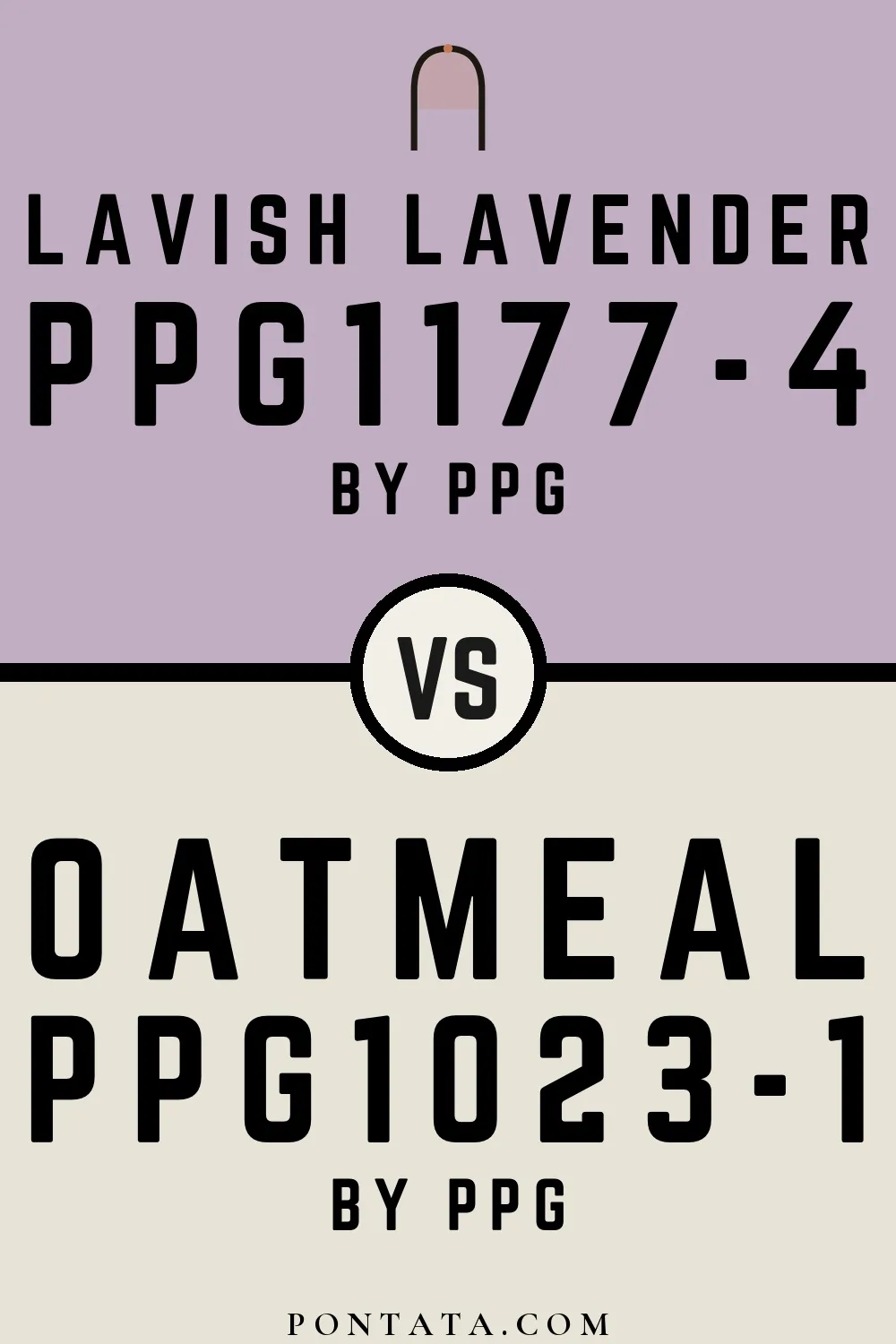 Lavish Lavender vs Oatmeal