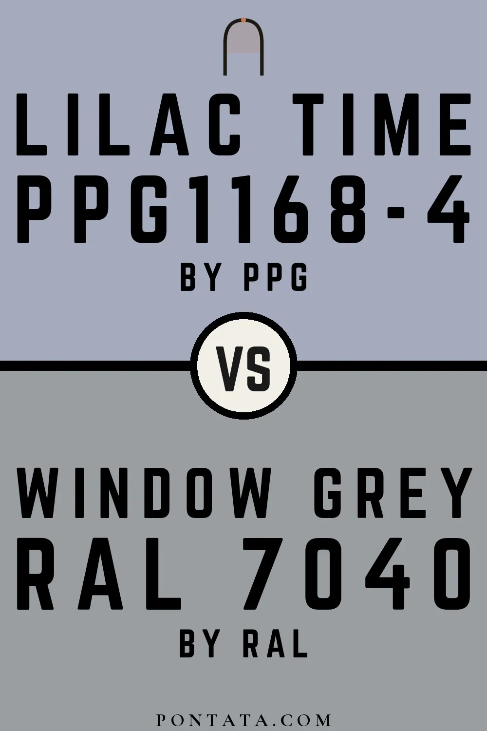 Lilac Time vs Window grey