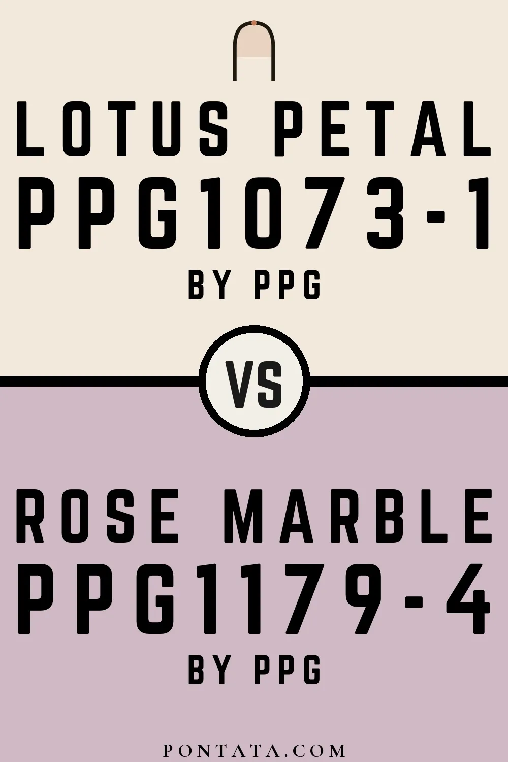 Lotus Petal vs Rose Marble