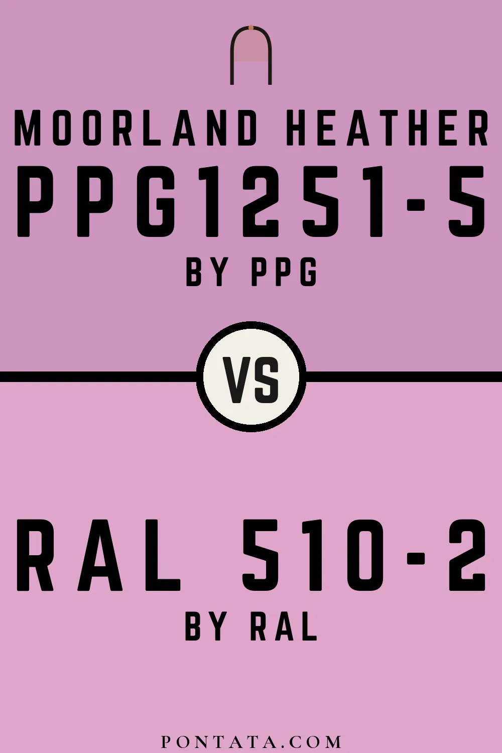 Moorland Heather vs RAL 510-2