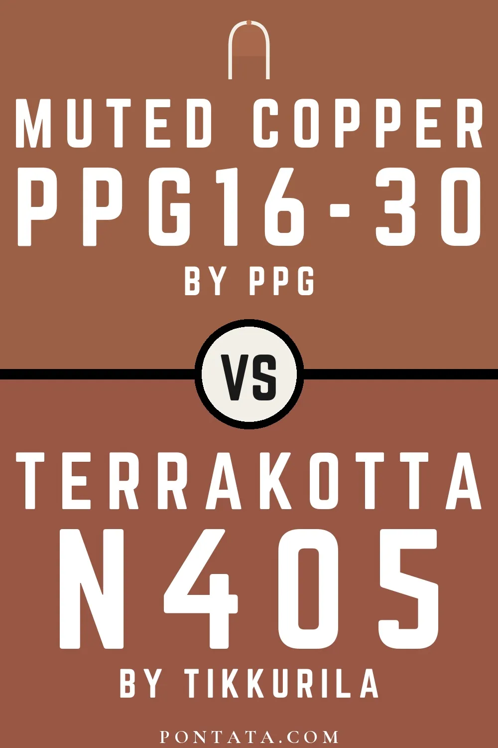 Muted Copper vs Terrakotta